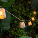 New GardenOkinawa Solar Garland of LightsRechargeable LightNGOKSG005