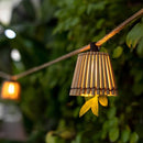 New GardenOkinawa Solar Garland of LightsRechargeable LightNGOKSG005