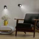 New GardenRoll 8 Cordless Re-chargeable Round Wall LightWall LightNGCLRCWLBLK001
