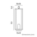 New GardenSiroco LanternOutdoor LightNGSIRLRGGL002
