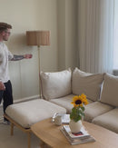 Umage Komorebi Wooden Lampshade video in a living room