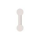 Robin Lamps Rigoberta indirect wall light in matte white, Mono configuration on white background