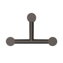 Robin Lamps Rigoberta indirect wall light in matte black, Trio configuration on white background