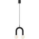 Robin Lamps Rigoberta Pendant Light Matte Black Super Curved