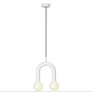 Robin Lamps Rigoberta Pendant Light Matte White Super Curved