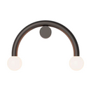 Robin Lamps Rigoberta Wall Direct Light Matte Black Curved
