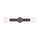 Robin Lamps Rigoberta Wall Direct Light Matte Black Duo