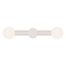 Robin Lamps Rigoberta Wall Direct Light Matte White Duo