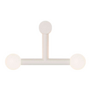 Robin Lamps Rigoberta Wall Direct Light Matte White Trio