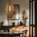 Shropshire ShadesThatch Cigar Woven Rattan LampshadeLampshadeIL0004