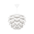 Umage Cord Set white paired with Silvia medium white lampshade