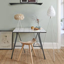 Umage table lampshade in a modern home office space