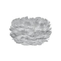 Grey micro Umage goose feather Eos lampshade pack shot