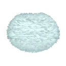 Large light blue Umage Eos goose feather lampshade pack shot