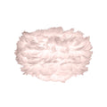 Mini light rose Umage Eos goose feather lampshade pack shot