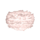 Mini light rose Umage Eos goose feather lampshade pack shot