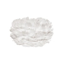 White Micro Umage goose feather Eos lampshade pack shot