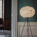 light brown Umage floor lampshade in a hallway