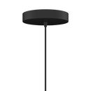 Umage Rosette Cord Set black steel canopy close-up