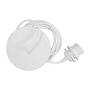 Umage Rosette Cord Set white with cord and E27 socket