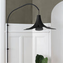 Umage Jazz Wooden Lampshade in Black Oak on a wall light