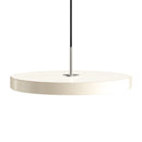 Pearl White and Steel Umage Asteria Pendant Light