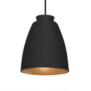 chelsea aluminium pendant light black