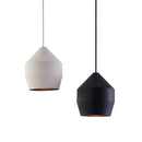 hoxton 17 aluminium pendant lights black and white