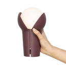 innermost portable bud lamp in aubergine