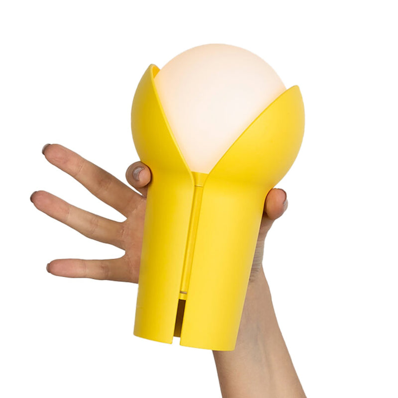 innermost portable bud lamp in lemon