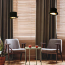 innermost wooster top hat pendant light above sitting room