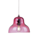 jelly glass pendant light red