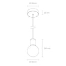 Lighting LoverPearl Pendant LightSuspension LightPP10911531