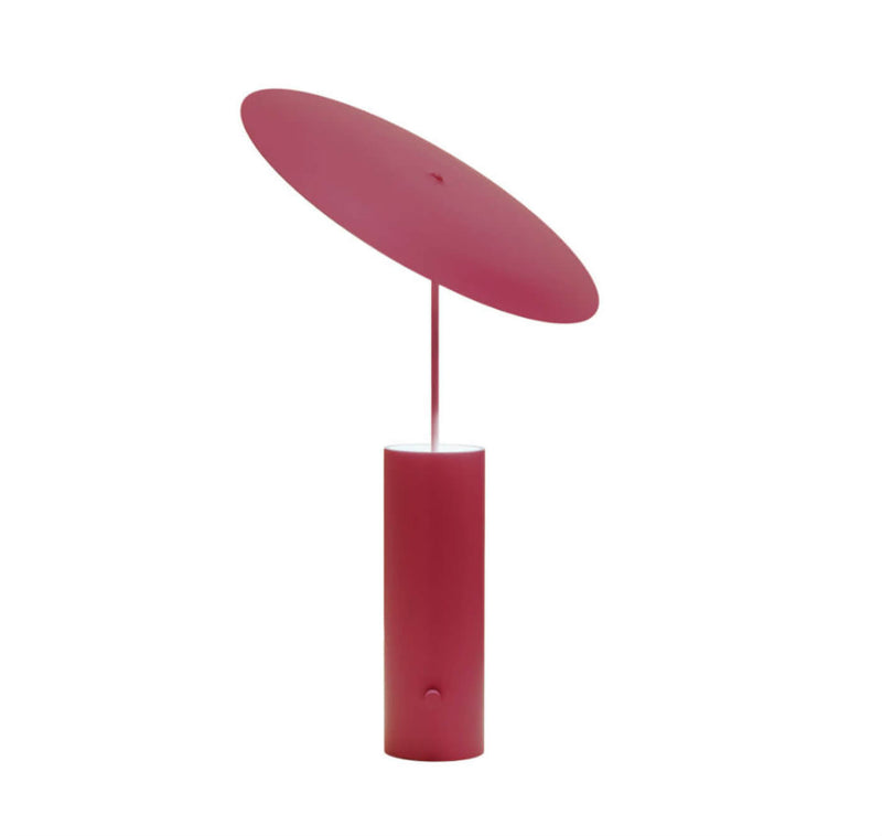 parasol table lamp red