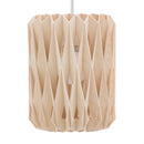 Pilke Signature 18 Wooden Pendant Light in Natural Birch