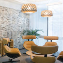PilkePilke Large Wooden Pendant LightSuspension LightP10100